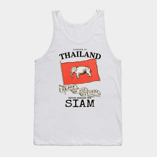 Antique Flag of Thailand Tank Top